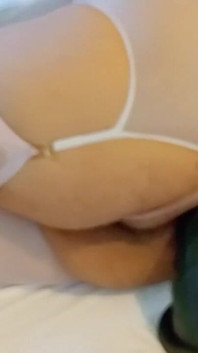 Addicted to This Huge Thick Ass-Destroying Toy!!!!!