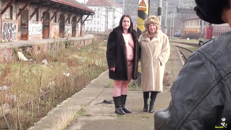 Dirty Doctors Clips: Railway station photoshoot