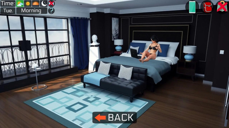 LoveSkySan69Real: Milfy City [v0.6e] Část 106 Linda Prstí sama od Loveskysan69