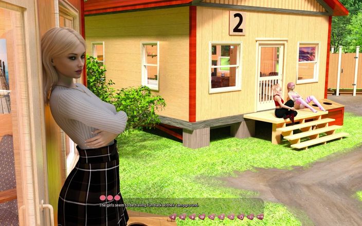 3D cartoon porn: 핫하고 잊을 수 없는 무언가로 변하는 Naomi를 돕는 핫한 40대