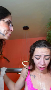 Lesbian Spit Swallow Trio - Swallow Liters of Finest Spit