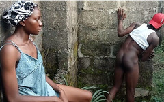 Sexy Berrie: Memek basah adaobi dientot sama cowok berondong di luar ruangan