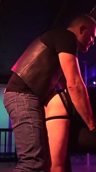 Spanking and Fucking Slave in Dungeon