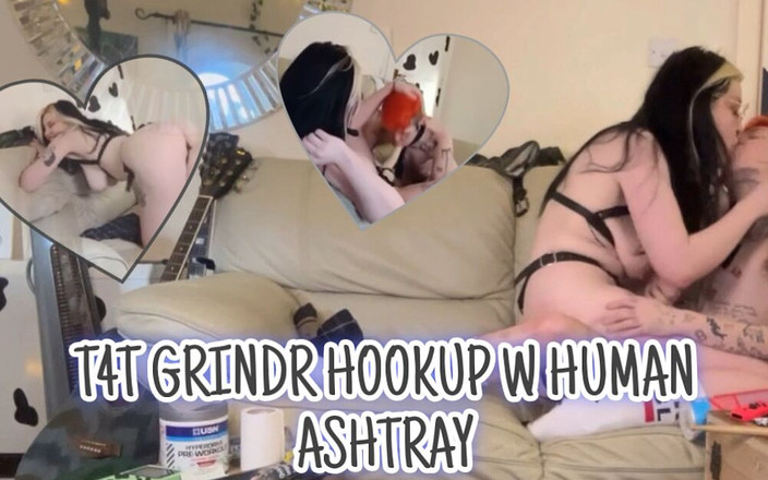 Punk Goblin: T4t Grindr Suado conexão com o cinzeiro humano