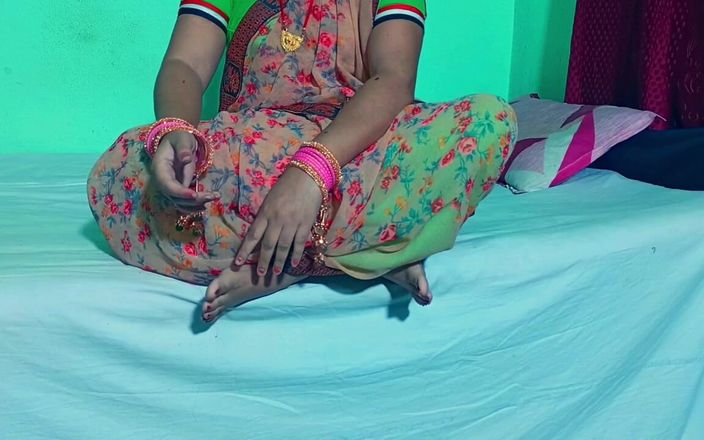 Housewife 69: Esposa india Rajasthani caliente de pie folla con su cuñado