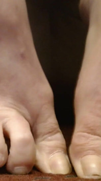 Fetiș cu depăruri de la picioare și tachinare Spread Toenail Unpolished