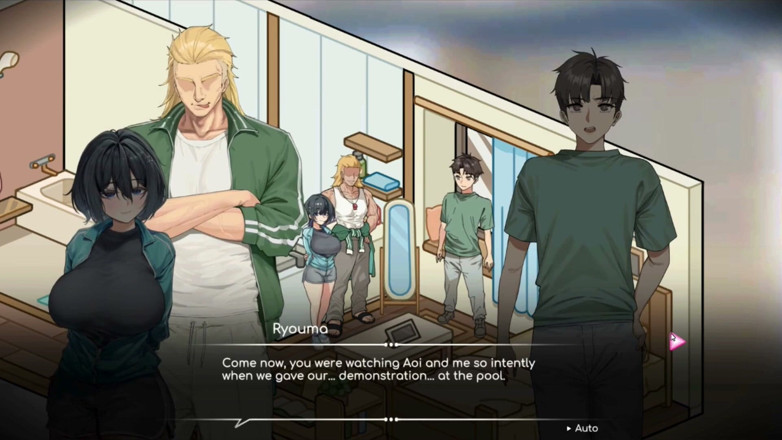 NSFWOtaku: Hentai Game - Aoi Hentai Gallery Scene 5 Ntr Sex - Lifeguard Holic