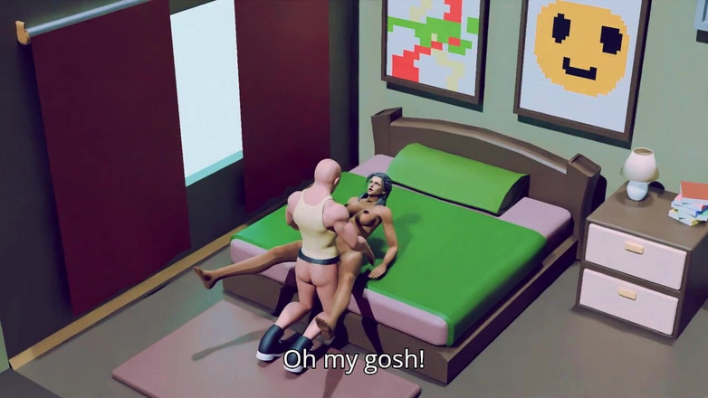 My house for adult: 내 자지를 빨아주는 새엄마와 여동생을 집에서 따먹어