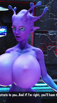 Alien Girl njuter av jordens stor kuk cockham superhjältar