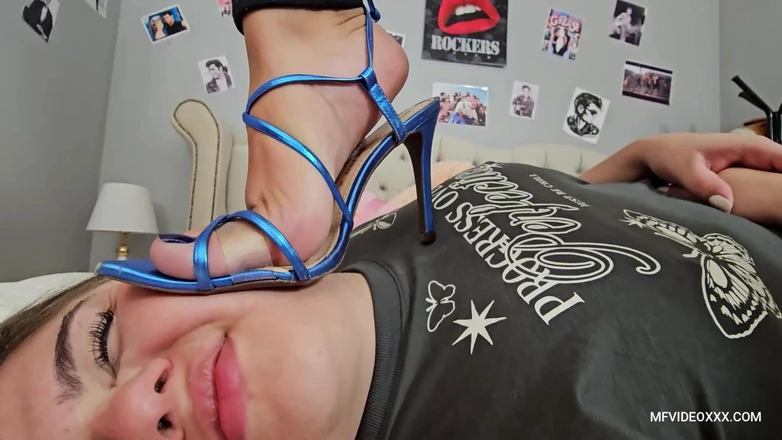 MF Feet: Gagging on Bella's Feet
