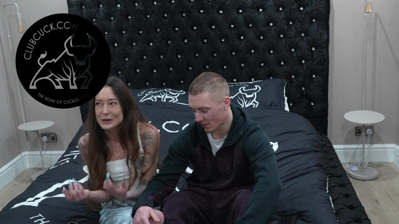 Clubcuck - cuckold: Cocufiage, interracial, grosse bite noire, gangbang, Charlotte Rose