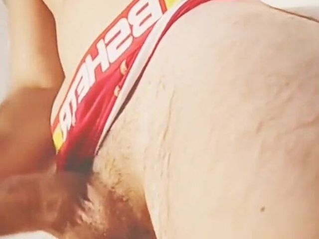 Jerking off My Big Cock in My Jockstrap and Cum (Djed Nebetho)