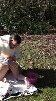 Easter Bunny Anal Treatz
