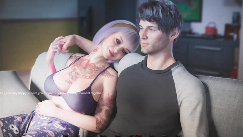 Neorm: Güzel kız arkadaş ve erkek arkadaş sohbeti