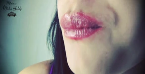 Misha Sensually Licks, Sucks, Bites and Eat Fruits in This Movie. You Will See and Hear Everything at a Very Big Close-up.