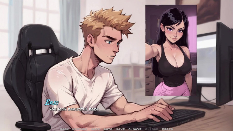 AVNTeller: Pacar baruku #2 - kakak tiri rambut merah pamer baju renang barunya....