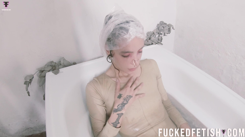 Fucked fetish: Sattira plná zoufalá taška a vodní vanu Zábavné tváře