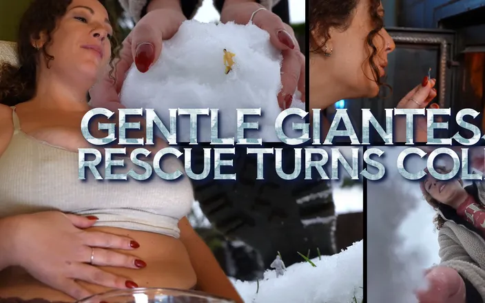 Sasha Curves: Il dolce salvataggio della gigantessa diventa freddo