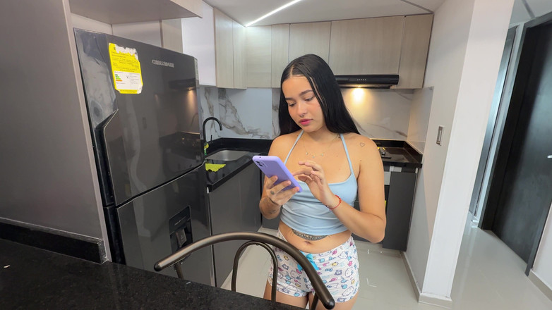 Jhon and Sara: Young Latina Pays Home with Hardcore Sex and Cumshot in...