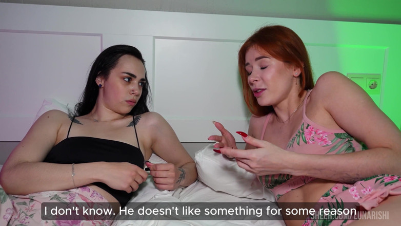 LunaRishi: Can You Teach Me How to Suck Dick? Steamy Threesome...