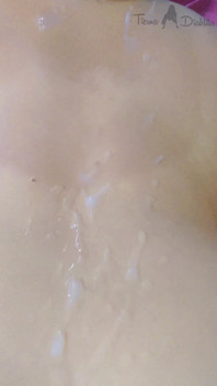 Her Back Was Covered in Semen, and She Loves It.
