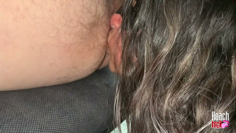 thundass: She Enjoys Deeply Smelling My Ass and Licking It Passionately