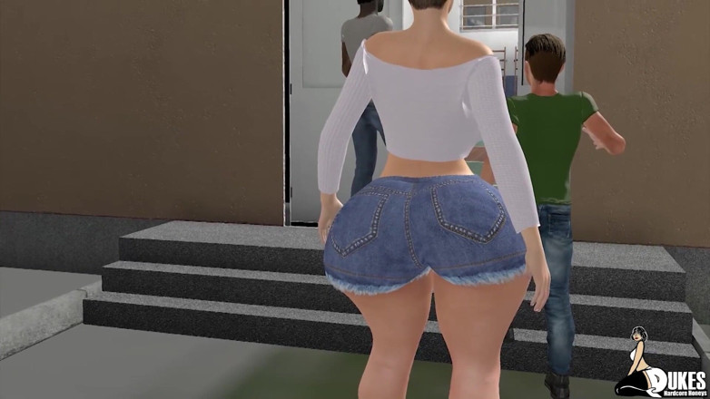 Dukes Hardcore Honeys: Femei albe sexy sunt futute de o pulă neagră