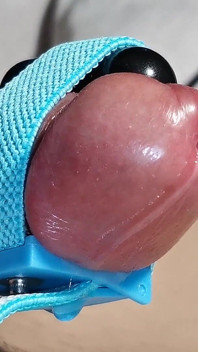 A Powerful Fountain of Hot Sperm After a Long Abstinence!