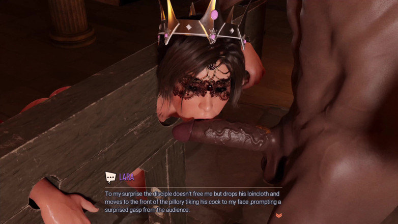 Kitty Gamer: Croft Adventures 3 - Lara ama el bdsm y las grandes pollas...