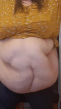 SSBBW BBW belly jiggles and wiggles