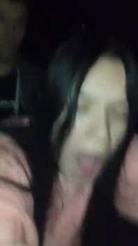 Fucked an 18 Year Old Beauty Behind the Garages and Then on the Bed