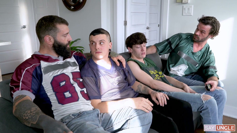Twink Trade: A Super Bowl Debt Swap: Hung Edward Terrant Finds Out...