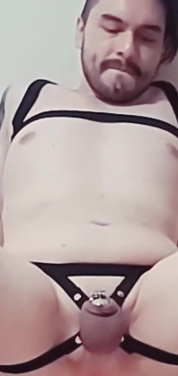 Jockstrap 딜도와 주먹