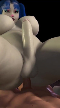 Une poupée sexuelle futa s'anime