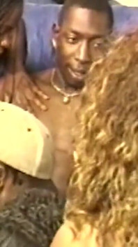 Busty Ebony MILFs Bang Booties in Steamy Orgy
