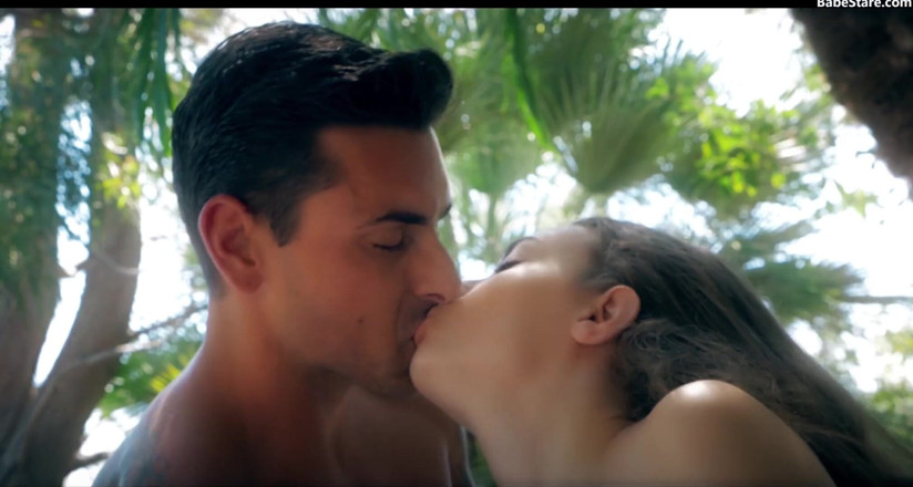 Babe Stare: Teenie-modell bekommt im freien eine creampie-befriedigung