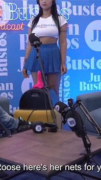 ละตินน้ำมันหน้าอกสวย Kataleya Ross กระโดดขึ้นเครื่องสั่นจนแตก! Juan Bustos Podcast