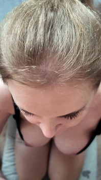 Sweet Innocent Blonde MILF on Her First Porn Casting