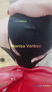 Shemale Monisa Vanboc Fucking a Slutty Slave Sub
