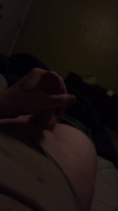 Shemale Masturbating
