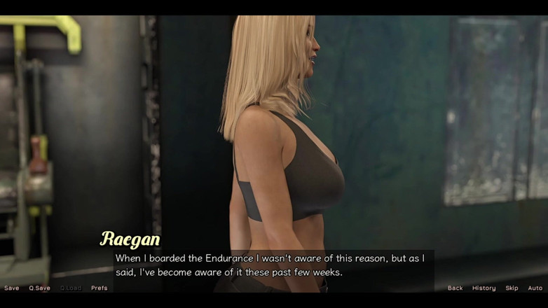AVN Teller: Stranded in Space - Reagan Wants to Get Pregnant