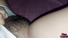 Wil9727: 我的女朋友来看我，让我记录她毛茸茸的阴户