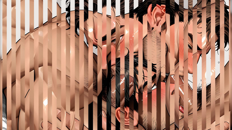 LustMen: Adegan deepthroat Yaoi panas dengan Ahegao akan mengejutkan awak