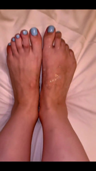 Feet in Cum