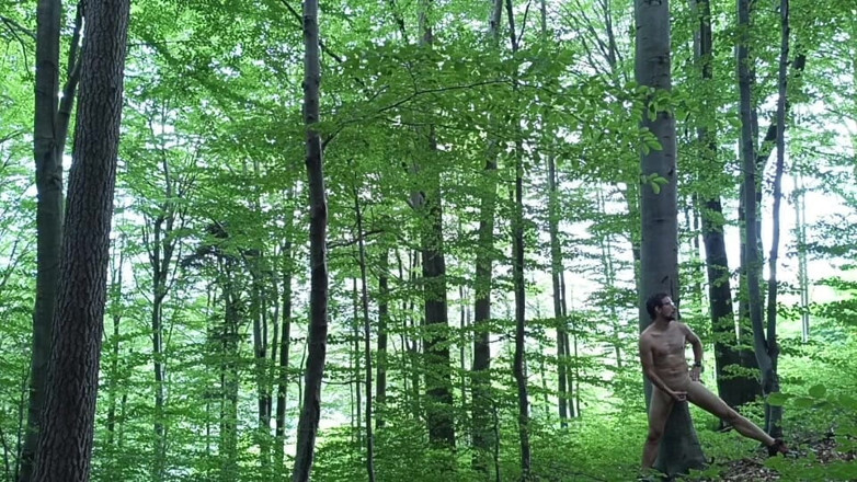 kickerscooter: Back at the Scene Rough Forest Fap with Massive