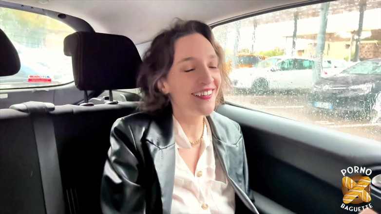 Porno Baguette: Lena, Beautiful Brunette, Loves Big Cock