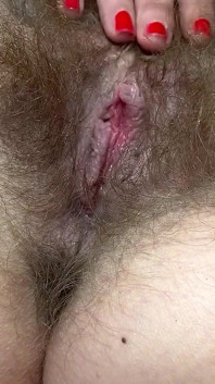 New Toy Testing Big Clit Orgasm Hairy Pussy