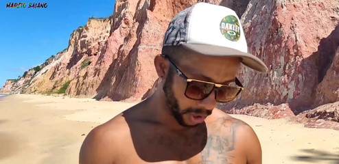 MARCIO BAIANO: ビーチでサッカーをしていると、2人の美女が賭けに負けて、私とセックスしなければなりませんでした