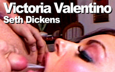 Edge Interactive Publishing: Victoria Valentino & Seth Dickens suck fuck facial 