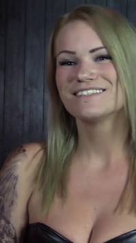 Interview 01 - Student Aira, 24, at the BDSM Slave Casting